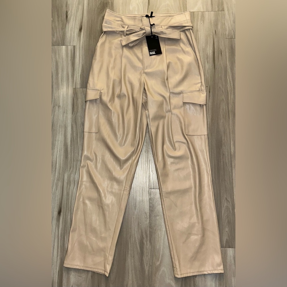 Paige Faux Leather Pants